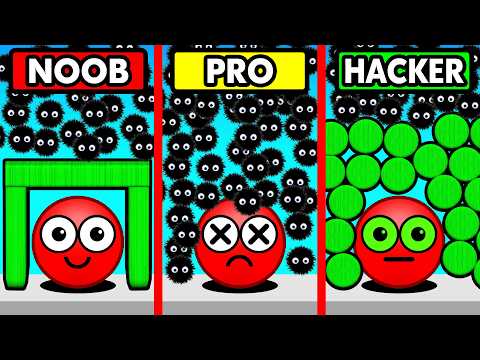 NOOB vs PRO vs HACKER HIDE BALL