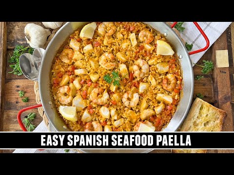 Seafood Paella that will Transport you to Spain | Quick & EASY Recipe