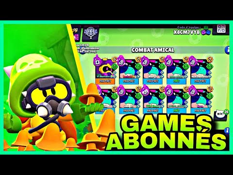 Live Brawl stars Fr games abos Go les 1k500 abos