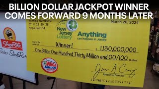 Mega Millions jackpot winner claims billion dollar price 9 months after drawing