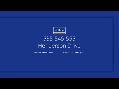 535 - 545 -555 Henderson Drive