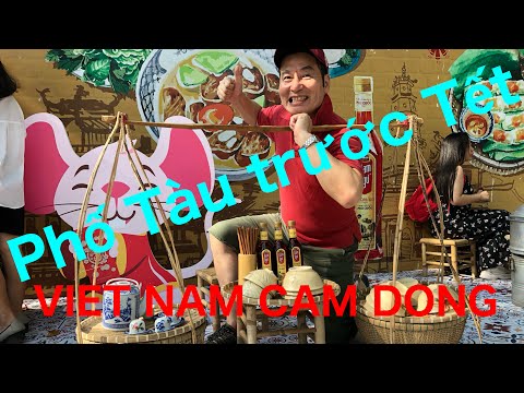 VIET NAM CAM DONG    Phố Tàu trước Tết