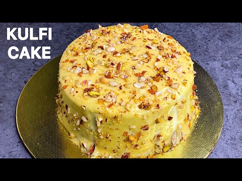 Kulfi Cake Recipe Without Oven | Kulfi Cake | Birthday Cake