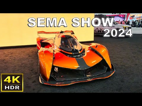 [4K HDR] SEMA Show 2024 Walkthrough | Custom Cars, Concept Cars | Las Vegas, Nevada