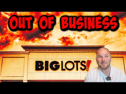 OUT OF BUSINESS!! All Store Closing... Big lots, another one bites the dust