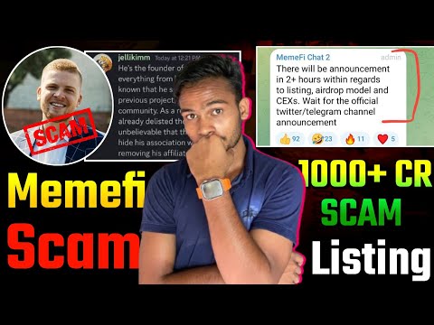 Memefi Biggest Scammer : Reality || Memefi Listing Announcement || Memefi Founder Andriy Tkachiv