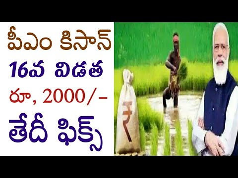 pm kisan 16th installment date 2024 telugu news//pm kisan 16th installment date 2024