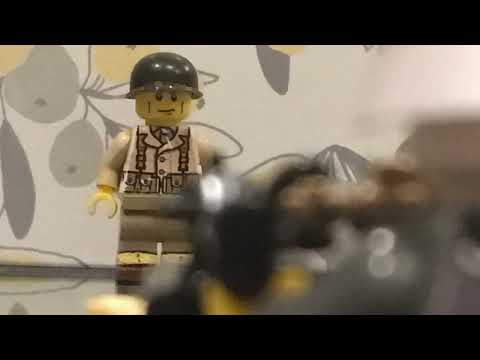 Lego WW2 Machine Gun Camera Angle Test