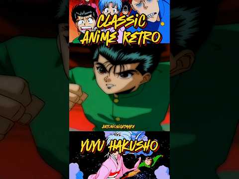 One Of The Best Classic Anime Series YuYu Hakusho! Check Out The English Dub Intro #anime