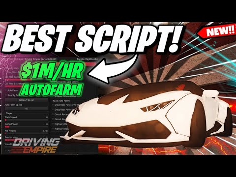 *INF MONEY* DRIVING EMPIRE SCRIPT PASTEBIN 2024 | Driving Empire Autofarm + Auto Race Script Roblox