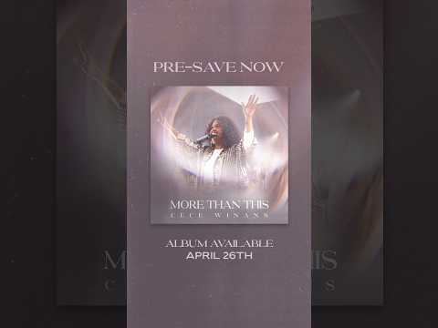 Today is the day! Pre-save my new album “More Than This” and receive “Come Jesus Come!” ❤️