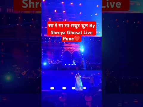 Sa Re Ga Ma Madhur dhun Live Song By Shreya Ghosal || #pune Pune || 28th Dec, 2024 #live