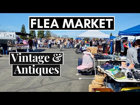 Vintage & Antique Flea Market || February 2021- youtube