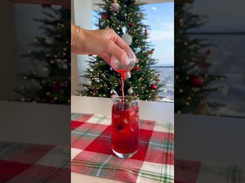 *ASMR* CHRISTMAS MOCKTAIL! #christmas #holidaywithyoutube #kitchen #home #drinkrecipe #mocktail