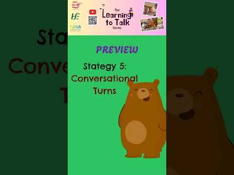 Bitesize preview: Conversational turns.  Learning to Talk series - strategies for parents