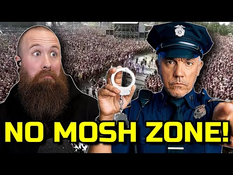 BANNED! No Hardcore Moshing/Flailing At Rock Fest