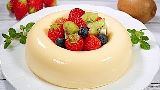 簡単いちごババロアの作り方 Strawberry Bavarian cream