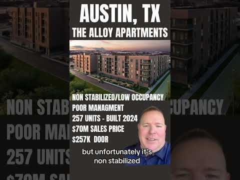 The Alloy Apartments in Austin Are Up For Sale