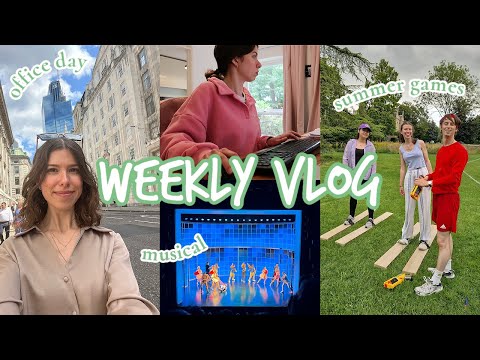 STUDENT ACTUARY VLOG #13 | London office + summer party in the park