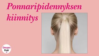 Kuinka ponnaripidennys kiinnitetään #dreamhair #unelmahiukset #hiustenpidennys