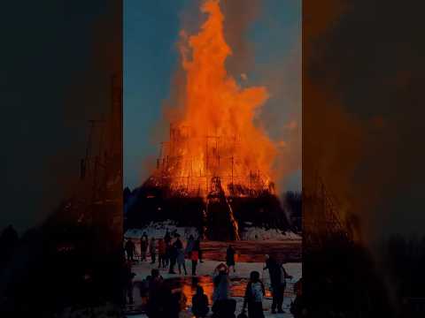 Масленица в Никола-Ленивце 2024. Видео Рустам Шагиморданов #travel #art #festival