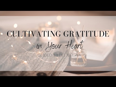 Cultivating a Heart of Gratitude | Guided Meditation | Cultivate Your Wellness