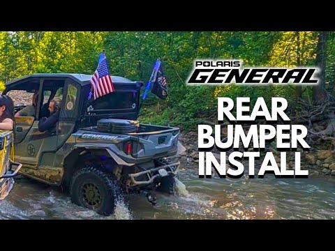 How To Install a Rear Bumper on a Polaris General - Polaris General Upgrade