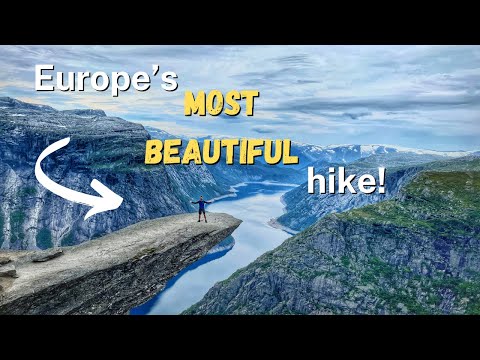 I Hiked To Trolltunga 🇳🇴, Europe's Most BEAUTIFUL Hike!