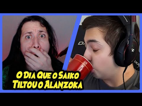 O DIA QUE O SAIKO TILTOU O ALANZOKA | REACT DO MORENO