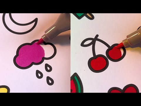 Satisfying ASMR Compilation with Art Markers