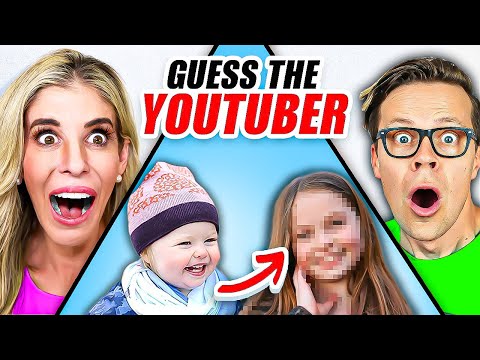 Guess The BABY YouTuber Challenge