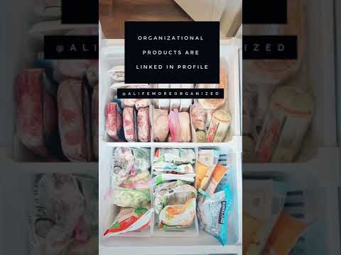 Freezer Organization