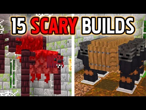 TOP 3 SCARY BUILDS ( Tutorial )