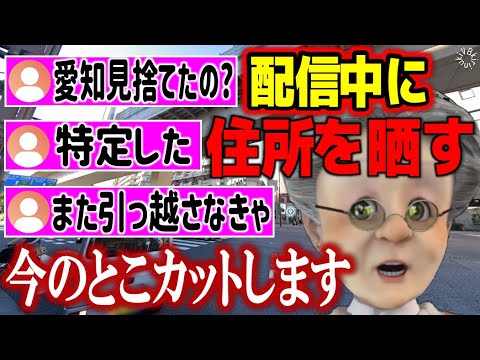 【大嘘で草】配信中に自分の住所をバラすVB【バーチャルおばあちゃん/VB/切り抜き】