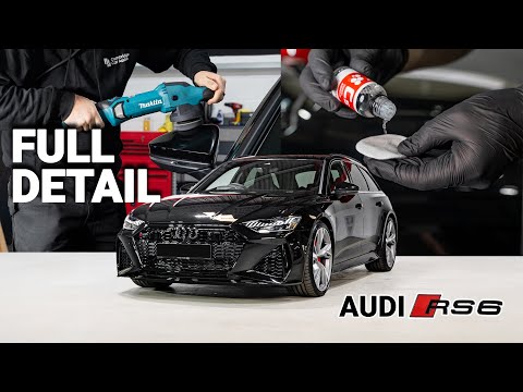 Audi RS6 Full Detailing: Ultimate Wash, Polish & Coating Transformation!