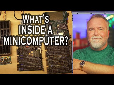 What's Inside a MiniComputer?  The Frankenstein PDP-11!