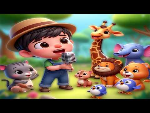 Animal Sound  Song 🐮🐶 Learn Animal - Nursery Rhymes & Kids Songs -For kids