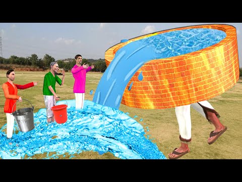 जादुई गोल्डन कुंआ आदमी Magical Golden Well Man Comedy Video Hindi Kahani Jadui Well Man Funny Story