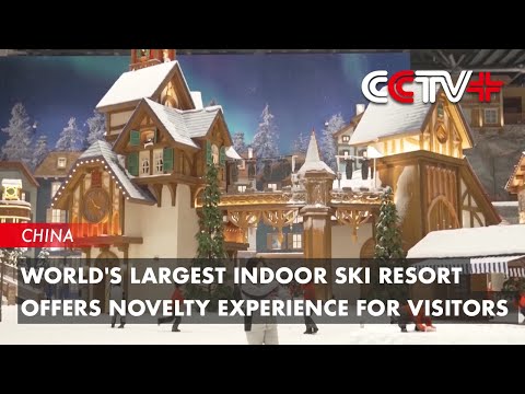 World's Largest Indoor Ski Resort Offers Novelty Experience for Visitors