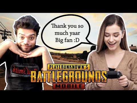 Met Sweetest Fan Girls In PUBG Mobile !!!