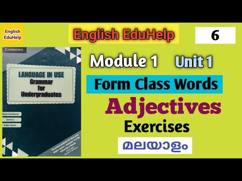 Adjectives | Exercise | Language in Use | English Eduhelp