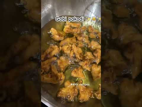 Gobi pakodi recipe 👩‍🍳✨👩‍🍳🤤 @AmmaNerpinaVantalu #gobipakoda