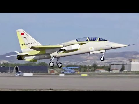 Türkiye's Second HÜRJET Prototype Successfully Completes First Flight