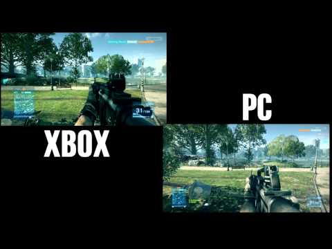 Battlefield 3 Beta Graphic Comparison Between PC and Xbox 360