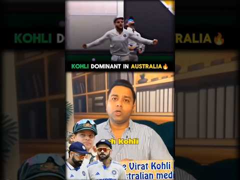 Why has Kohli taken the Australian media by storm? And no - it's not a PR stunt! #Aakashvani