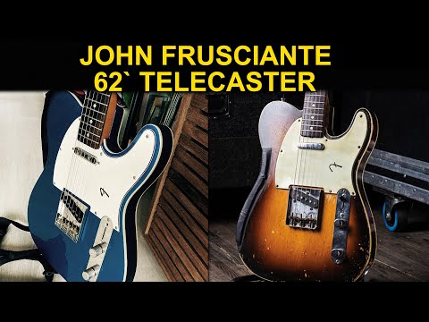 Fazendo uma TELECASTER JOHN FRUSCIANTE 62'  PARTE 2 - #esquire  #johnfrusciante #rhcp