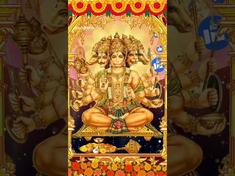 Tuesday Special Panchmukhi Hanuman Mantra #hanuman #hanumanji #panchamukhi #ram #hanumanstatus #puja