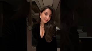 Nora Fatehi partying on 31 Dec, New Year Night🔥🖤|The Unseen Shorts #norafatehi #happynewyear2025