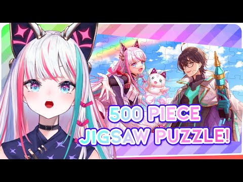 500-piece jigsaw puzzle!! I love puzzles!!!