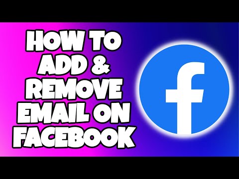 How to Add Remove Primary Email in Facebook